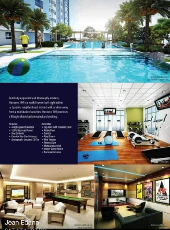 Horizon 101 A4 Near Robinson Mall Free Pool Wifi Cebu Exterior foto
